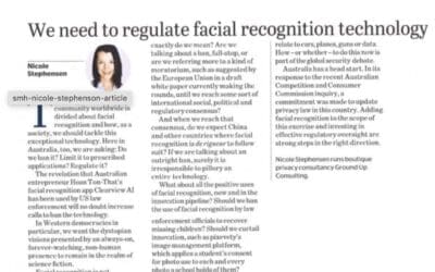We need to regulate facial recognition technology